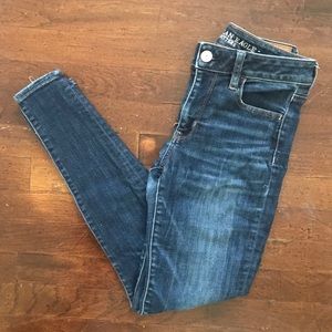 American Eagle Skinny Stretch Jeggings, Size 4